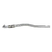 Труба приёмная для автомобилей Opel Astra H (04-) 1.6i/1/8i (труба d51) (алюминизированная сталь)