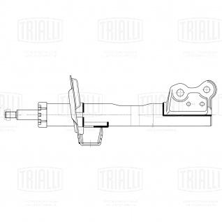 Амортизатор (стойка) передний для автомобиля Mercedes B (05-) (W245) - AG 15057 - 1