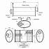 Глушитель для автомобилей SsangYong Korando (95-)/Musso (93-) 2.3d дополнительный (резонатор) (алюминизированная сталь) - EAM 0342 - 3