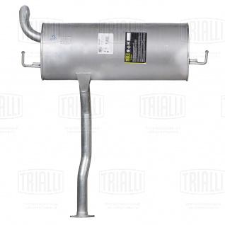 Глушитель для автомобилей Kia Sportage (10-) 2.0i основной (алюминизированная сталь) - EMM 0358 - 