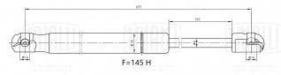 Амортизатор (упор) капота для автомобиля Toyota Camry (06-) - GS 1902 - 2