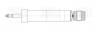 Амортизатор задний для автомобиля Лада Vesta Sport (15-) - AG 01522 - 1