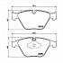 Колодки тормозные дисковые для автомобилей BMW 3 (E90/91/92/93) (05-) / X1 (E84) (09-) передние - PF 4183 - 4