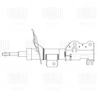 Амортизатор (стойка) передний для автомобиля Mercedes Viano (03-) (W639) - AG 15061 - 1
