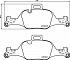 Колодки тормозные дисковые передние для автомобилей BMW 3 (G20) / 5 (G30) (без М-пакета) (в комплекте с датчиком) (PF 4206) - PF 4206 - 4