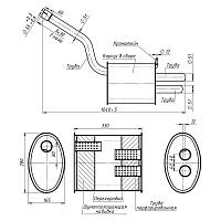Глушитель для автомобилей Skoda Octavia A5 (04-) 1.4tsi/1.8i/2.0i основной (алюминизированная сталь)