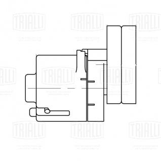 Ролик привод. ремня для автомобилей Ford Escort VI (95-) 1.6i/1.8i (с натяж. мех.) (CM 5349) - CM 5349 - 4