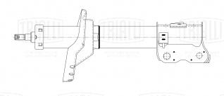 Амортизатор (стойка) передний правый для автомобиля Subaru Tribeca (05-) - AG 22367 - 2