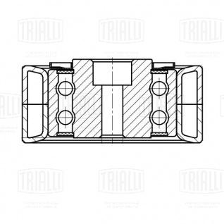 Ролик приводного ремня для автомобилей VW Crafter (16-)/Audi A6 C6 (04-) 2.0TDi (опорный) h30 - CM 5135 - 10