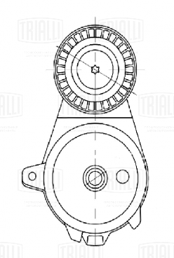 Ролик приводного ремня для автомобилей Chery Tiggo 4 Pro (22-)/Omoda C5 (22-) 1.5T [SQRE4T15C] с натяжным механизмом  - CM 5807 - 4