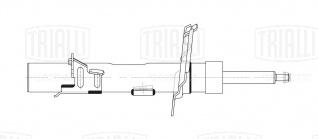 Амортизатор (стойка) передний правый для автомобиля Ford Focus 3 (11-) для а/м после 09.14 г.в. - AG 10394 - 1