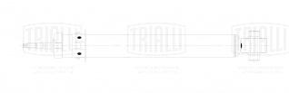 Амортизатор задний для автомобиля Kia Sportage IV (15-)/Hyundai Tucson (15-) - AG 08543 - 2