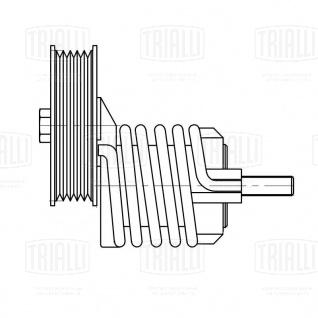 Ролик приводного ремня с натяжным механизмом для автомобилей VW Passat (96-) 1.9d - CM 5320 - 5