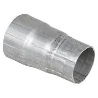 Соединитель труб глушителя 50/55/60 L=100 универсальный (алюминизированная сталь)