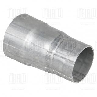 Соединитель труб глушителя 50/55/60 L=100 универсальный (алюминизированная сталь) - EMP 505560 - 