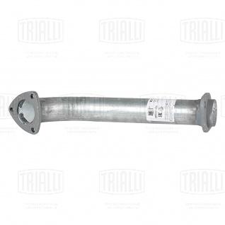 Труба промежуточная для автомобилей Лада 1118 1.6 под каталитический коллектор (алюминизированная сталь) - ECP 0105 - 