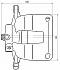 Суппорт тормозной для автомобилей Peugeot Boxer (06-)/Citroen Jumper (06-) задний правый d=48мм - CF 103568 - 4