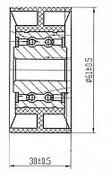Ролик приводного ремня для автомобилей Ford Transit (13-) 1.5d/1.6d (опорный)