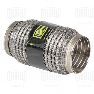 Виброкомпенсатор выхлопной трубы (Гофра) 64x150 Hydra/Wire Mesh (нержавеющая сталь) - FT 0032 - 