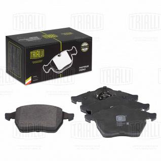 Колодки тормозные для автомобилей Audi A4 (B5) (94-) дисковые передние для тормозной системы Ate 156x74mm - PF 4162 - 