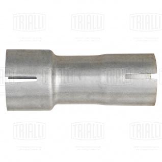 Соединитель труб глушителя под хомут d50 на d60 (алюминизированная сталь) - EMP 5060 - 1