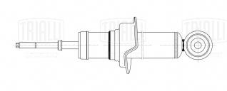 Амортизатор задний для автомобиля Mitsubishi Outlander (12-) - AG 11505 - 1
