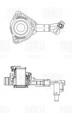 Муфта выключения сцепления для автомобилей Ford Mondeo IV (07-) 2.0i - CT 1007 - 2