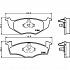 Колодки тормозные для автомобилей Skoda Fabia (99-) дисковые передние для тормозной системы Akebono - PF 4375 - 3
