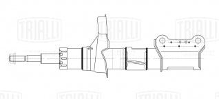 Амортизатор (стойка) передний для автомобиля Volvo XC90 (02-) - AG 10087 - 1