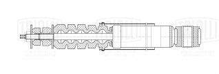 Амортизатор задний для автомобиля Лада X-Ray Cross (17-) - AG 01526 - 2