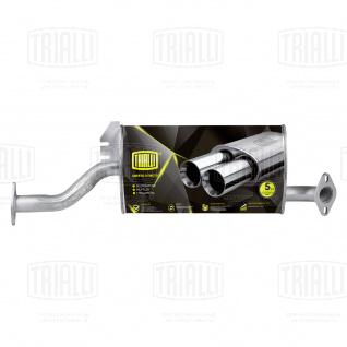 Глушитель для автомобилей Great Wall Hover H3 (10-) 2.0i Евро-3 основной (алюминизированная сталь) - EMM 2706 - 